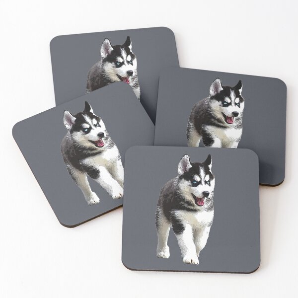 Item preview, Siberian Husky Puppy Dog designed and sold by ElegantCat.