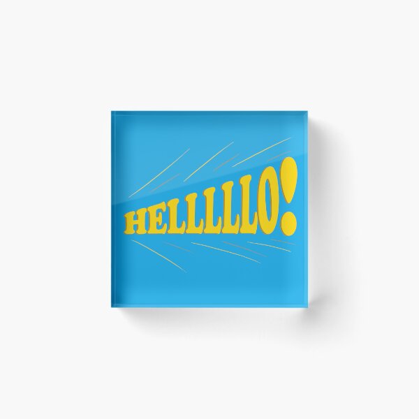 Item preview, Helllllo! designed and sold by Gar1onriva.