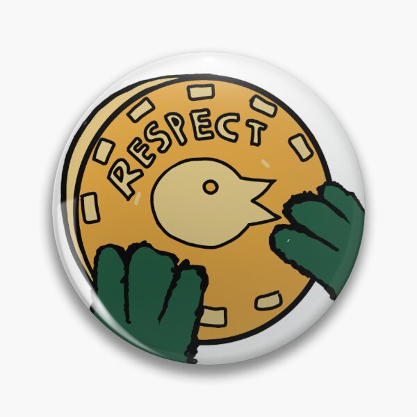 Item preview, DHMIS Duck Respect Coin designed and sold by bangthedoldrums.