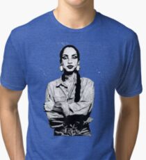 SADE Braided Tri-blend T-Shirt