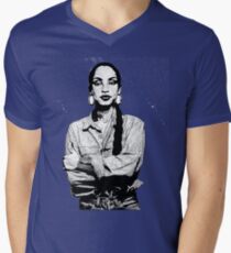 SADE Braided Men's V-Neck T-Shirt