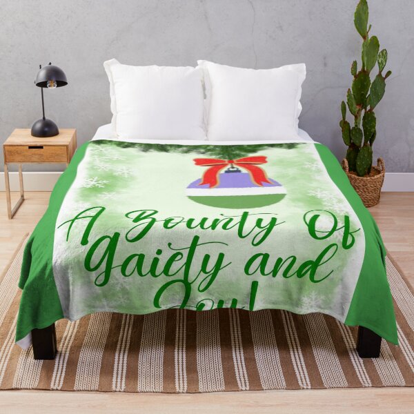Item preview, Gender Queer Christmas Design - A Bounty Of Gaiety And Joy designed and sold by LethalPixieDust.