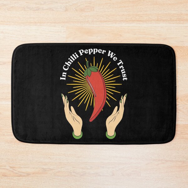 Item preview, In Chili Pepper We Trust - Spicy Food Lover Quotes designed and sold by Millusti.