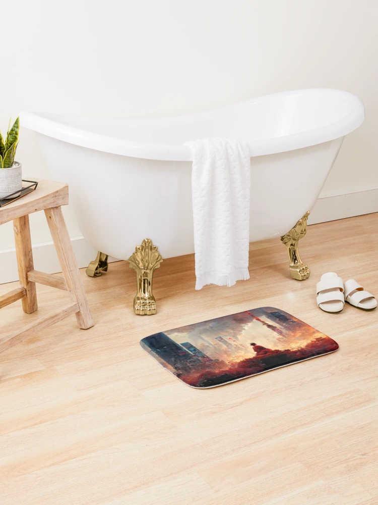 Thumbnail 2 of 6, Bath Mat, Viewer designed and sold by RicoInStudios.