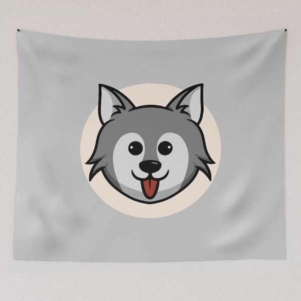 Item preview, Cute Wolf designed and sold by cubbone.