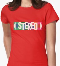 Stereo Retro Women's Fitted T-Shirt