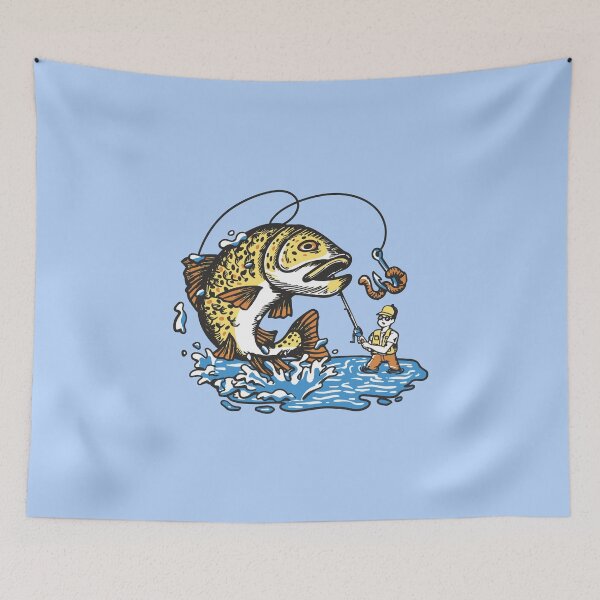 Item preview, trout angler designed and sold by DerSenat.