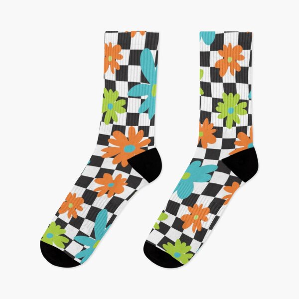 Item preview, Flowers checkered pattern designed and sold by DerSenat.