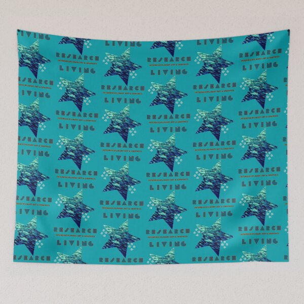 Item preview, Living Research School of Fish Star Logo designed and sold by thelivingrp.