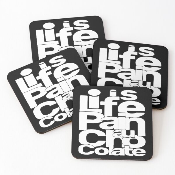 Item preview, Life Is Pain Au Chocolat designed and sold by AshzShop.