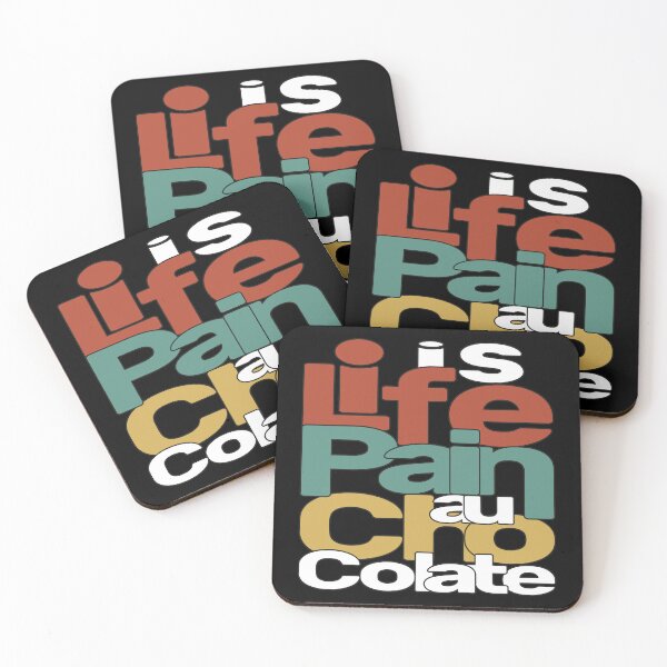 Item preview, Life Is Pain Au Chocolat designed and sold by AshzShop.
