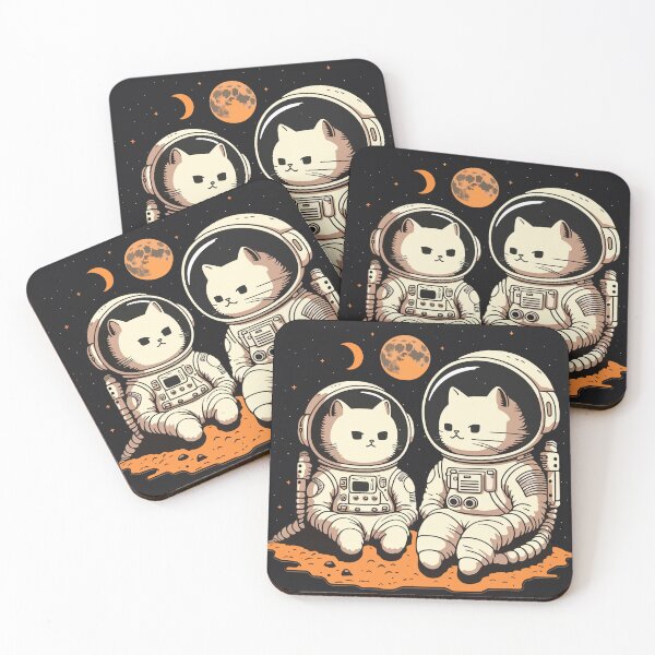Item preview, Astronaut Cats-03 designed and sold by YoobiArt.