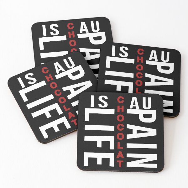 Item preview, Life Is Pain Au Chocolat designed and sold by AshzShop.