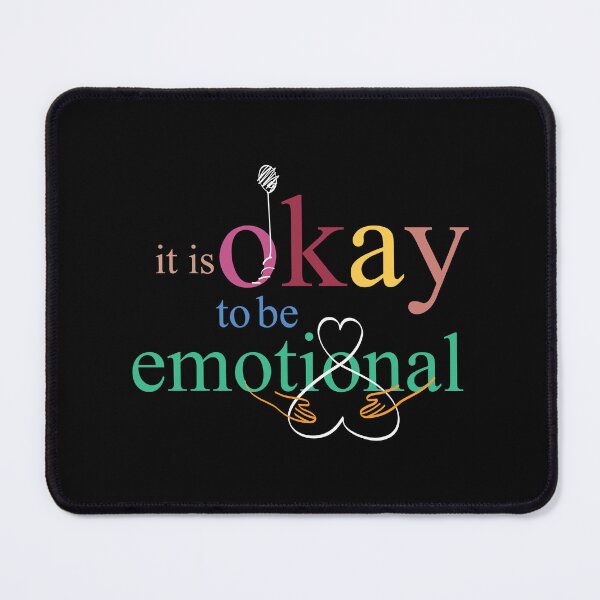 Item preview, it is okay to be emotional_bg2 designed and sold by Mimi Huang.