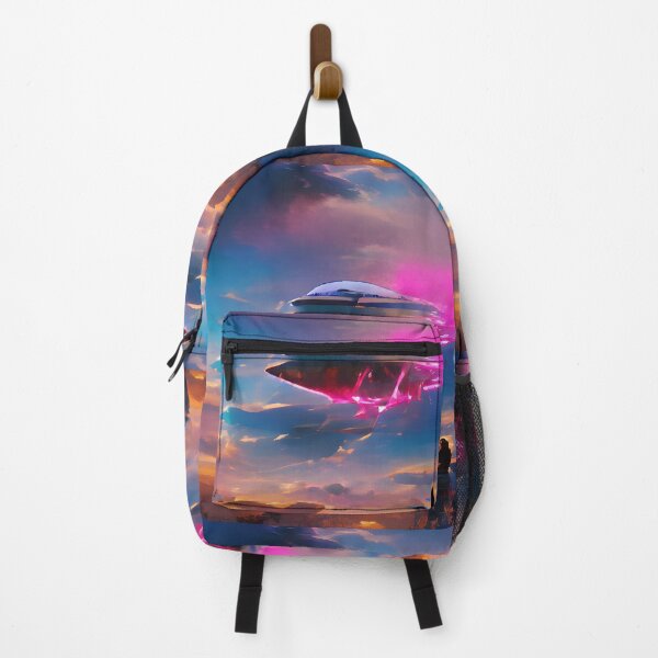Item preview, Cool UFO art. Abstract surrealism art designed and sold by Neo-Expression.