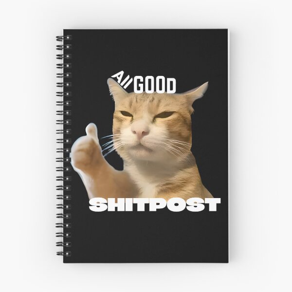Item preview, Cat Shitpost meme designed and sold by Season's  Store.