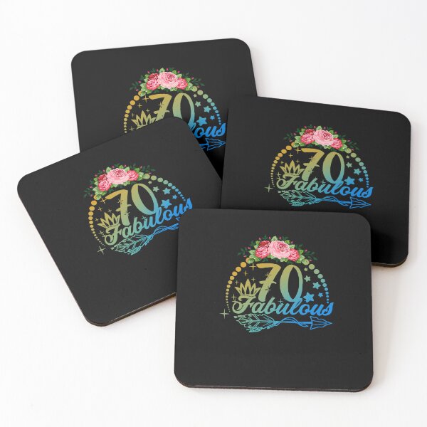 Item preview, woman 70 and Fabulous Happy 70th Birthday Matching designed and sold by josephfanous.