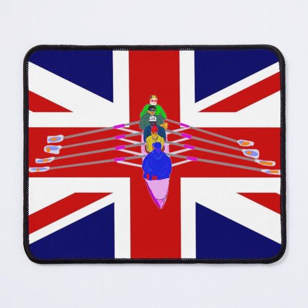 Item preview, Rowers Rowing on English Flag designed and sold by Michael van der Hoorn.