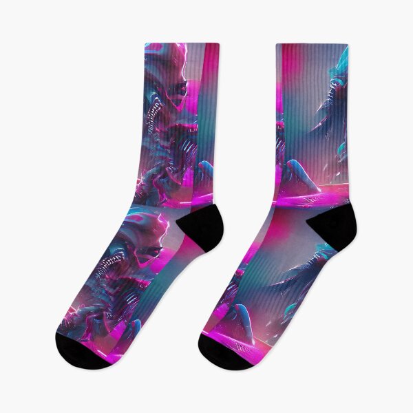 Item preview, Abstract Alien Art. Synthwave neon colors designed and sold by Neo-Expression.