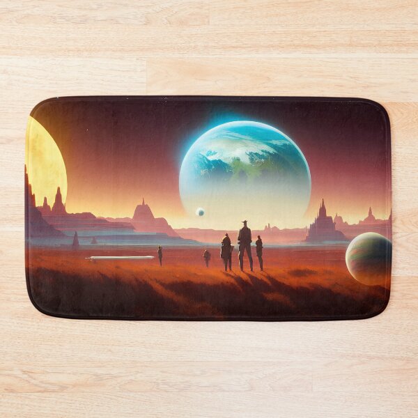 Item preview, Sci-fi Retro 1950's style planet designed and sold by angelisart.