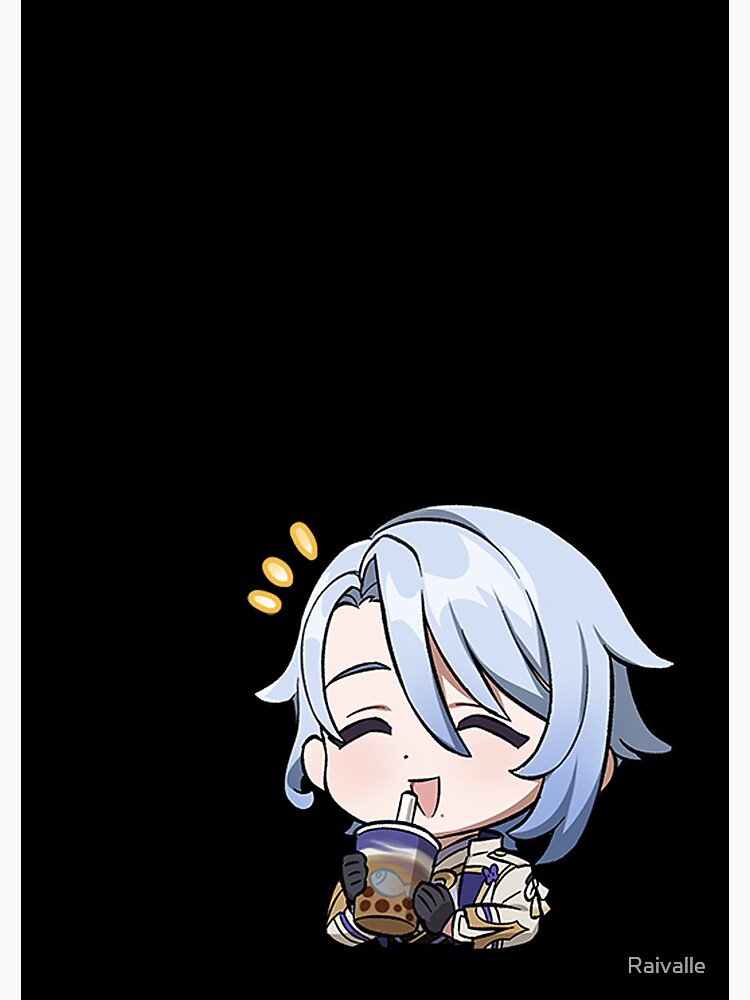 "Ayato Kamisato genshin impact hydro bubble tea" Spiral Notebook for