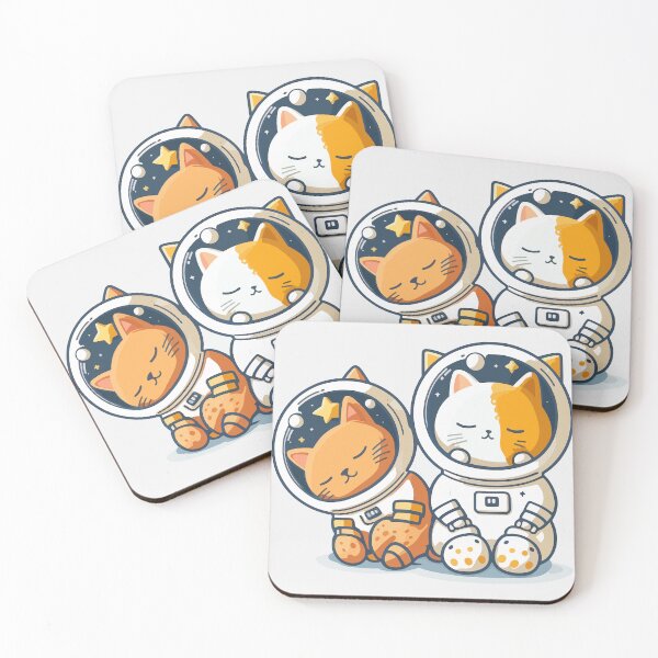 Item preview, Astronaut Cats-05 designed and sold by YoobiArt.