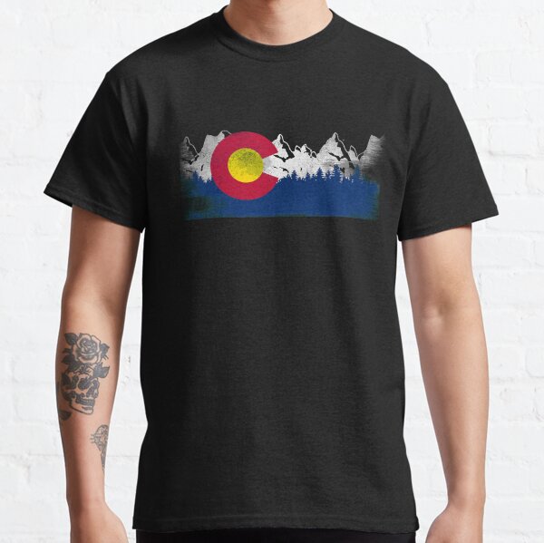Colorado State Flag - Mountain Colorado Family Gift Classic T-Shirt