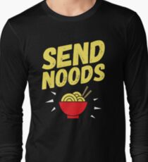 Send Noods Ramen Noodles Long Sleeve T-Shirt