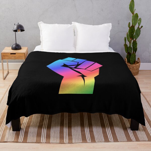 Item preview, Rainbow Solidarity Fist Activism designed and sold by everything4eva.