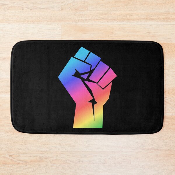 Item preview, Rainbow Solidarity Fist Activism designed and sold by everything4eva.