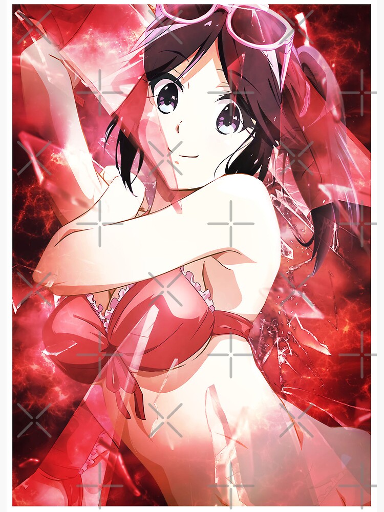 Kojou Akatsuki Strike the Blood Anime Girl Waifu Fanart Art Board