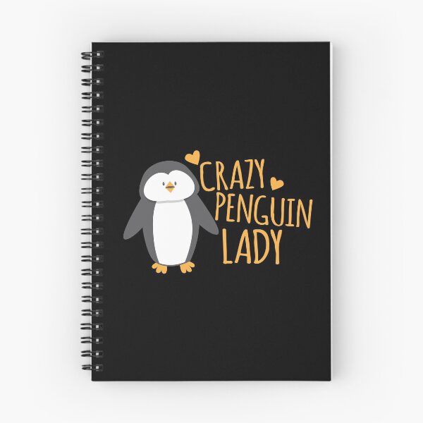 Item preview, Crazy Penguin Lady  designed and sold by jazzydevil.