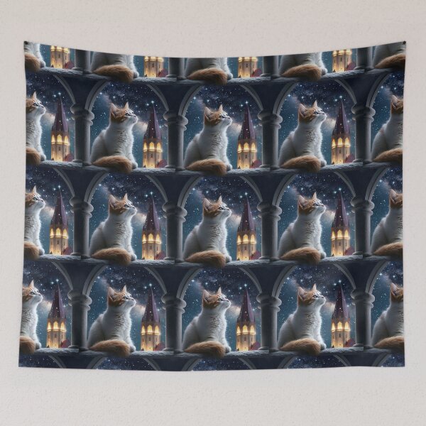 Item preview, Bell Tower Cats 3  designed and sold by idreamaboutcats.