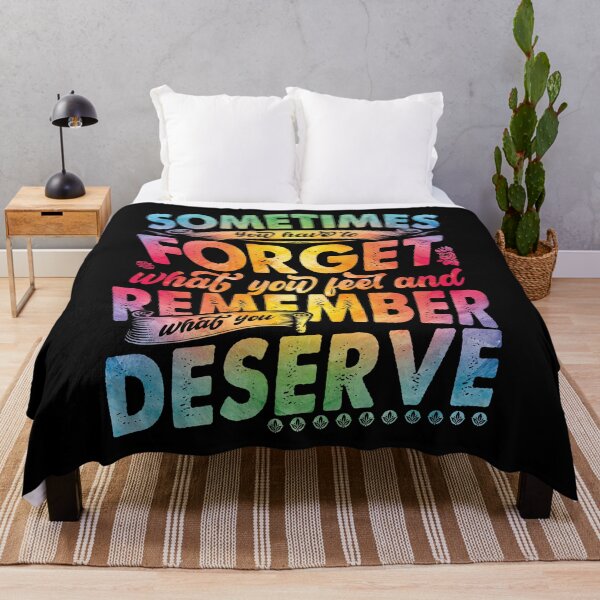 Item preview, Sometimes You Have To Forget What You Feel And Remember What You Deserve Best Motivational quote about life  designed and sold by YAHIA-14.
