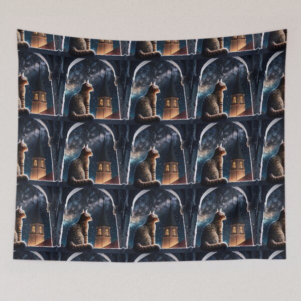 Item preview, Bell Tower Cats 5  designed and sold by idreamaboutcats.