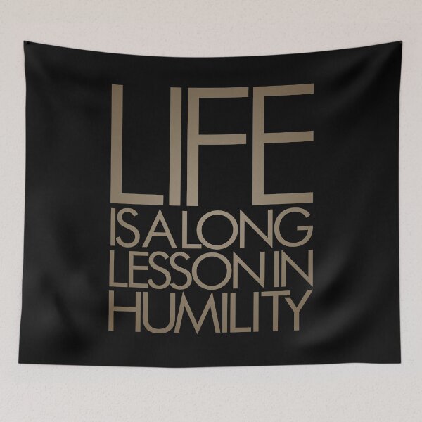 Item preview, Life is a long lesson in humility v.7 designed and sold by x1brett.
