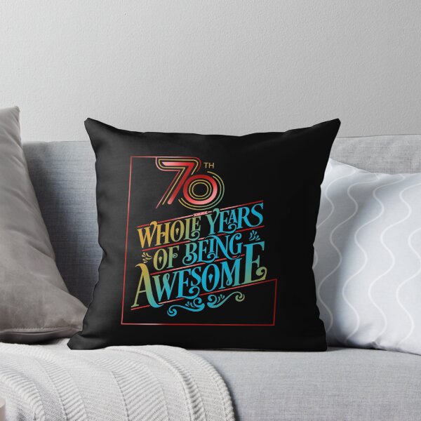 Item preview,  woman 70 and Fabulous Happy 70th Birthday Matching awesome designed and sold by josephfanous.