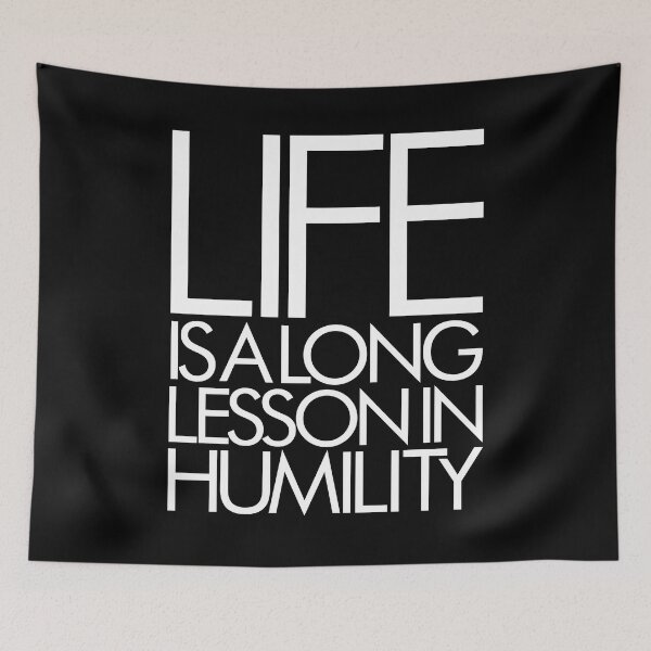 Item preview, Life is a long lesson in humility v.9 designed and sold by x1brett.