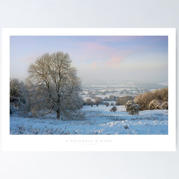 A Cotswold Winter Poster