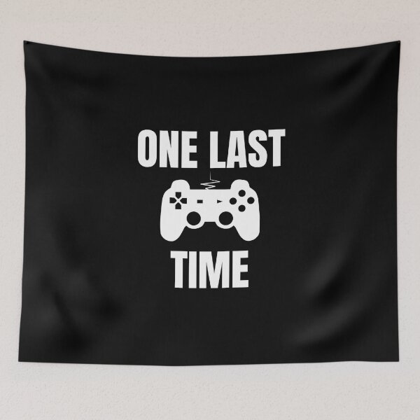 Item preview, just one more game, gaming. designed and sold by Design Universe.
