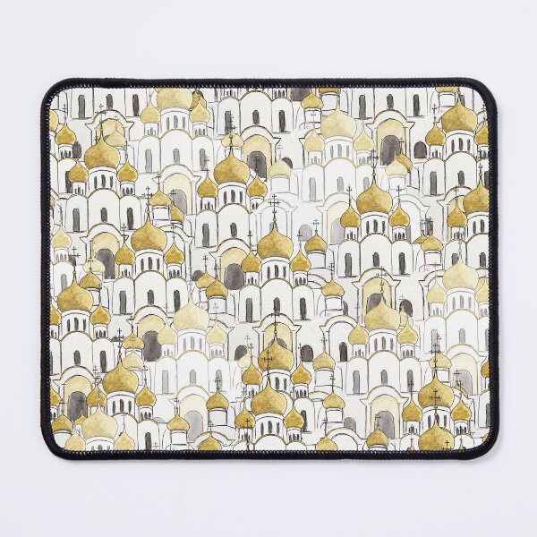 Item preview, Golden Russian Cathedral Church pattern  designed and sold by SelenePaintings .