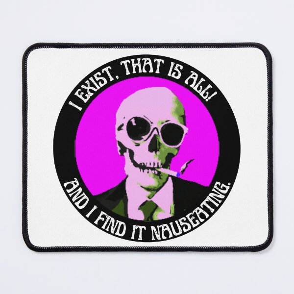 Artikelvorschau, I Exist, That Is All! Pop Art Skull entworfen und verkauft von PVSKI.