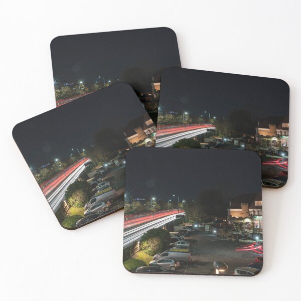 Item preview, Light trails at Wooden bridge designed and sold by hawkie.