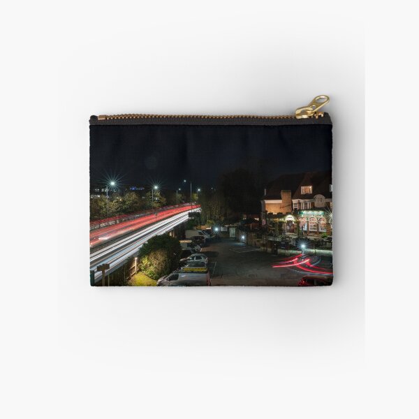 Item preview, Light trails at Wooden bridge designed and sold by hawkie.