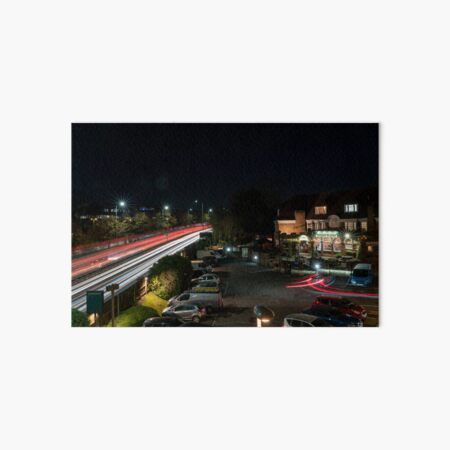 Artikel-Vorschau von Lichtspuren an der Holzbrücke, designt und verkauft von hawkie.