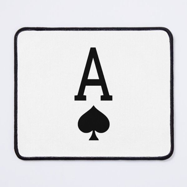 Item preview, Black Ace of spades playing card Family Game designed and sold by FrenchsTuck.