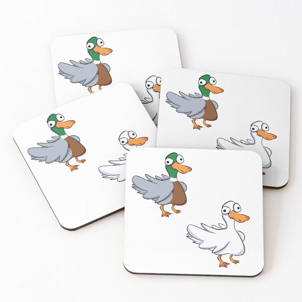 Item preview, Double duck sticker sheet designed and sold by DevinDraws04.