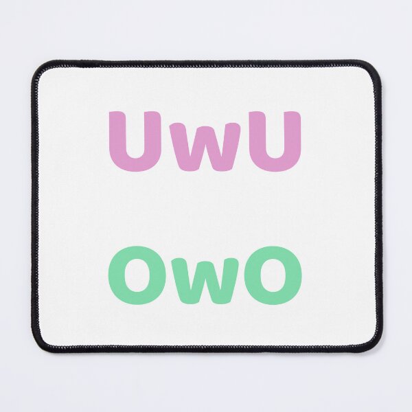 Item preview, UwU & owo designed and sold by Noishop.