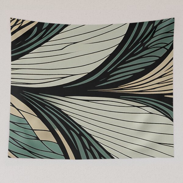 Item preview, "Stella" - Boho Retro Modern Abstract Pattern designed and sold by HiArtify ❤️.