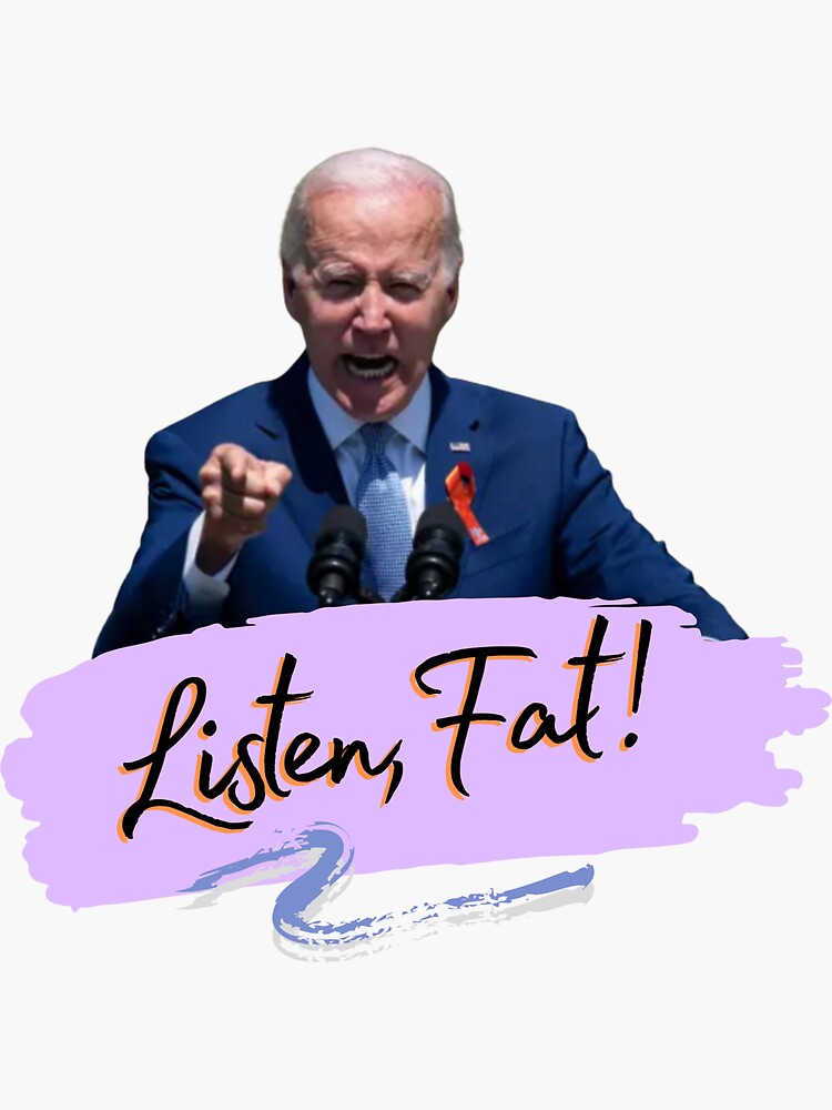 Joe Biden Jumpscare Sticker for Sale by smokelessmeth